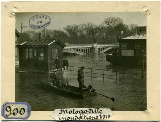 Motogodille - Inondations 1910