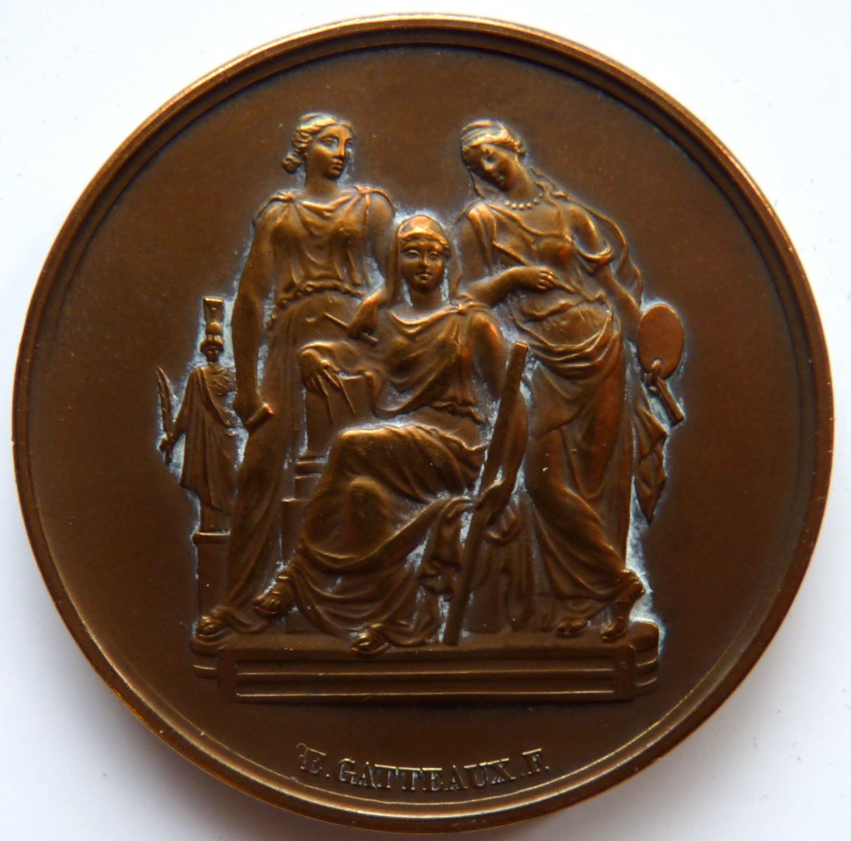 Ecole Nationale des Beaux Arts - Peinture Anatomie - Troisième médaille - Melle Lecampion - 1913-1914