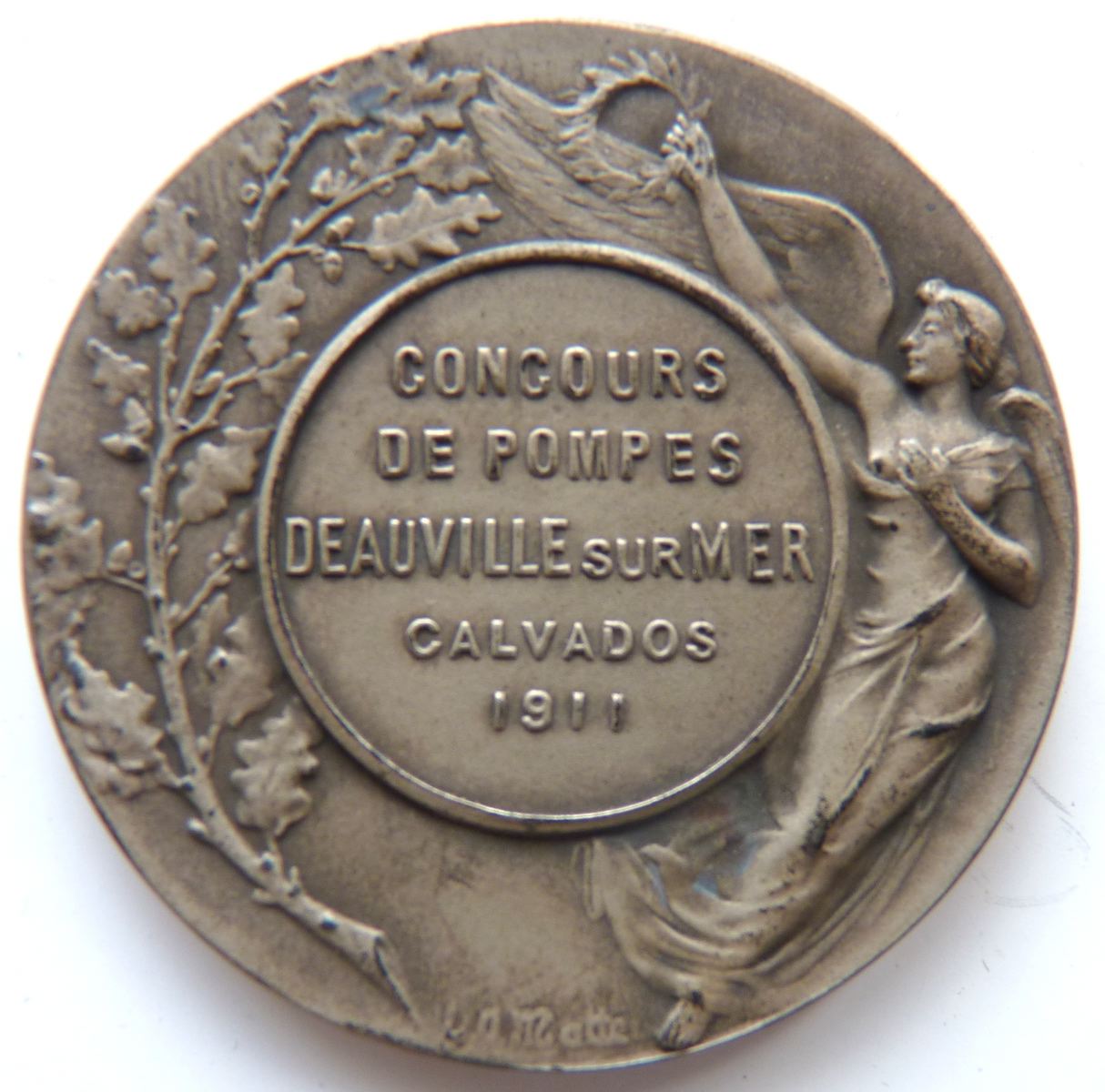 Concours de pompes - Deauville sur Mer - Calvados - 1911