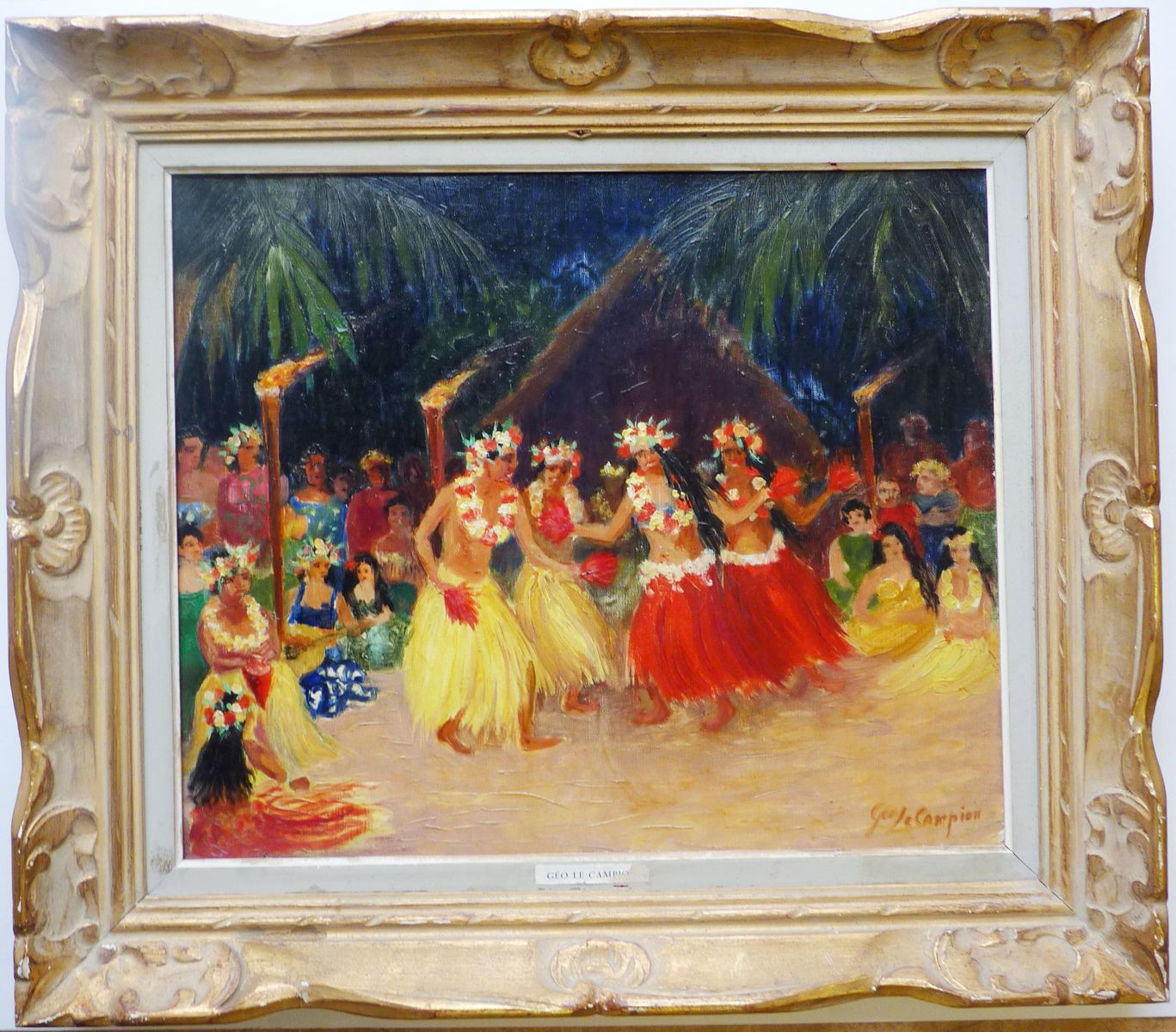 Danse du tamouré à Tahiti