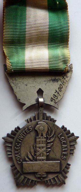 Médaille d'honneur départementale et communale - Collectivités Locales ; © Lucille PENNEL