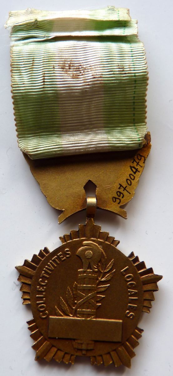 Médaille d'honneur départementale et communale - Collectivités Locales