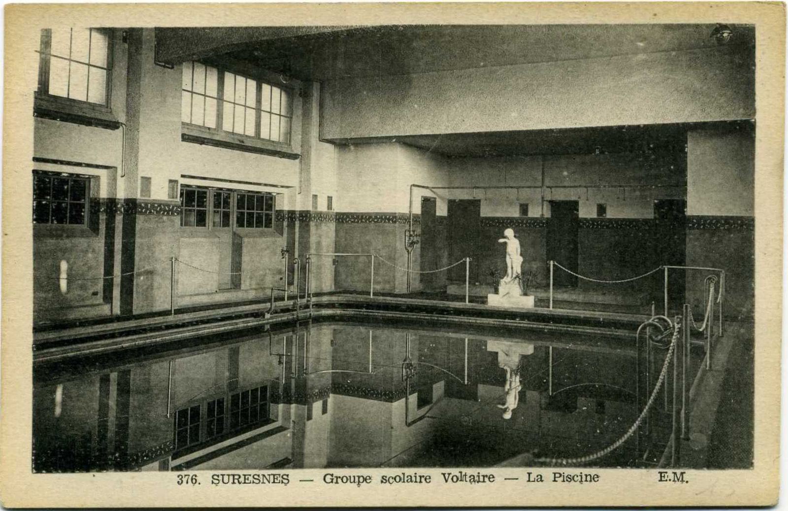 SURESNES - Groupe scolaire Voltaire - La Piscine