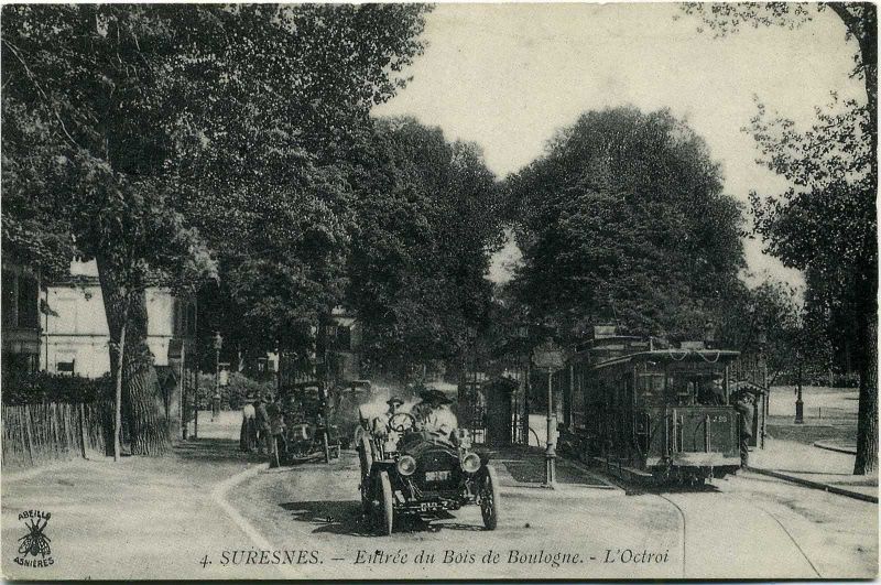 SURESNES - Entrée du Bois de Boulogne - L'Octroi
