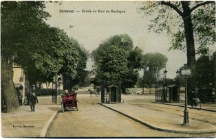 SURESNES - Entrée du Bois de Boulogne