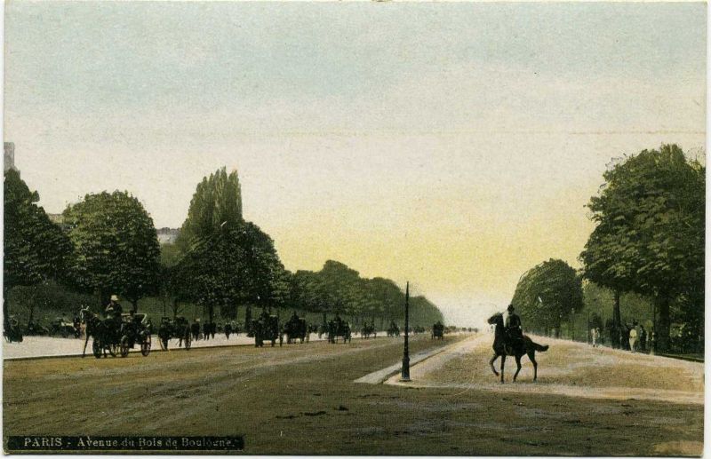 PARIS - Avenue du Bois de Boulogne
