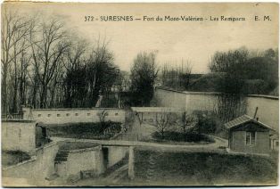 SURESNES - Fort du Mont Valérien - Les Remparts