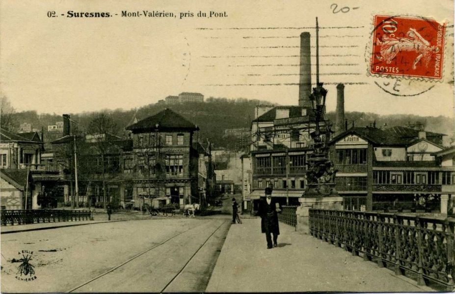 SURESNES - Mont-Valérien, pris du Pont