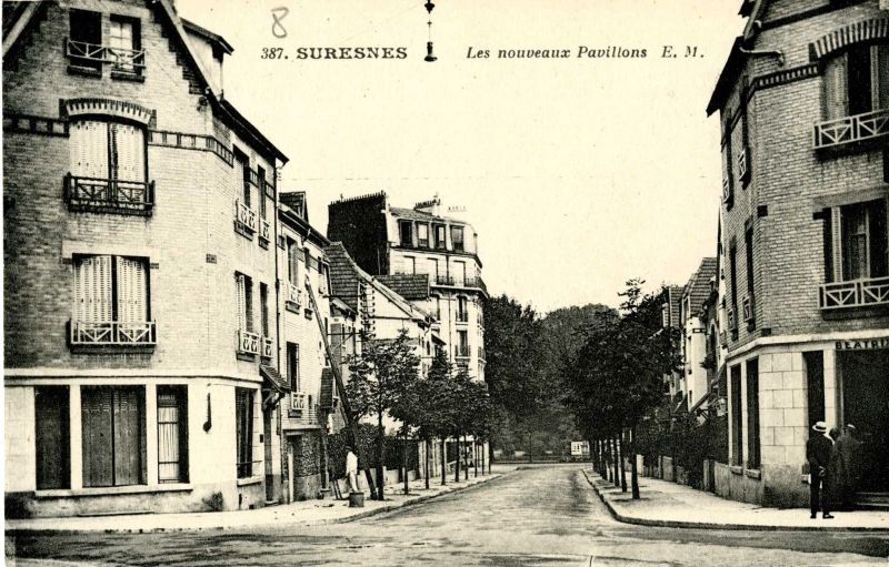 Suresnes - Avenue de la Belle Gabrielle (Les nouveaux Pavillons)
