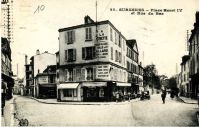 Suresnes - Place Henri IV et Rue du Bac