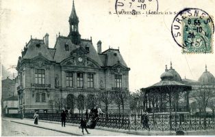 Suresnes - La Mairie et le Square (Hôtel de Ville)