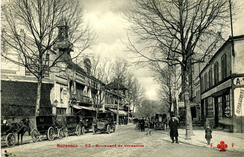 Suresnes - Boulevard de Versailles (Le Moulin Rose)