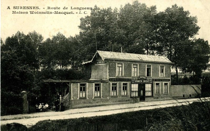 A Suresnes - Route de Longeau - Maison Woinnetin-Macquet