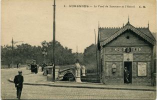Suresnes - Le Pont de Suresnes et l’octroi