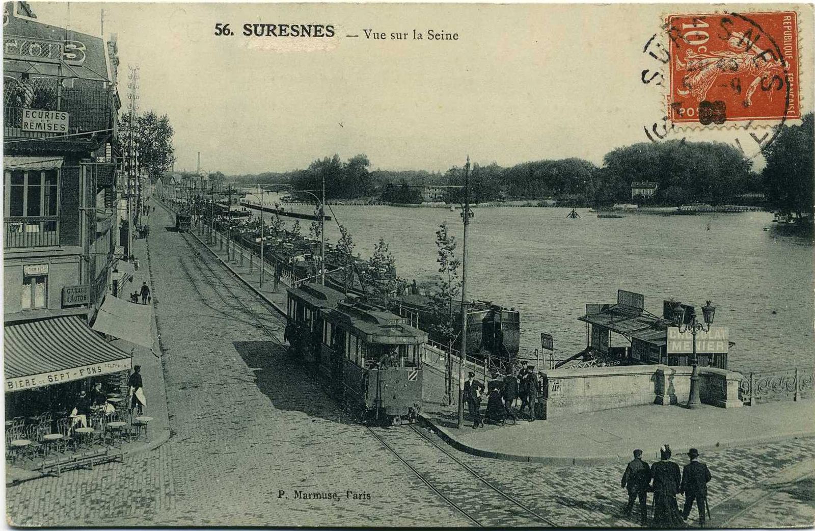 Suresnes - Vue sur la Seine