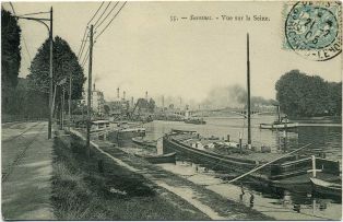 Suresnes - Vue sur la Seine