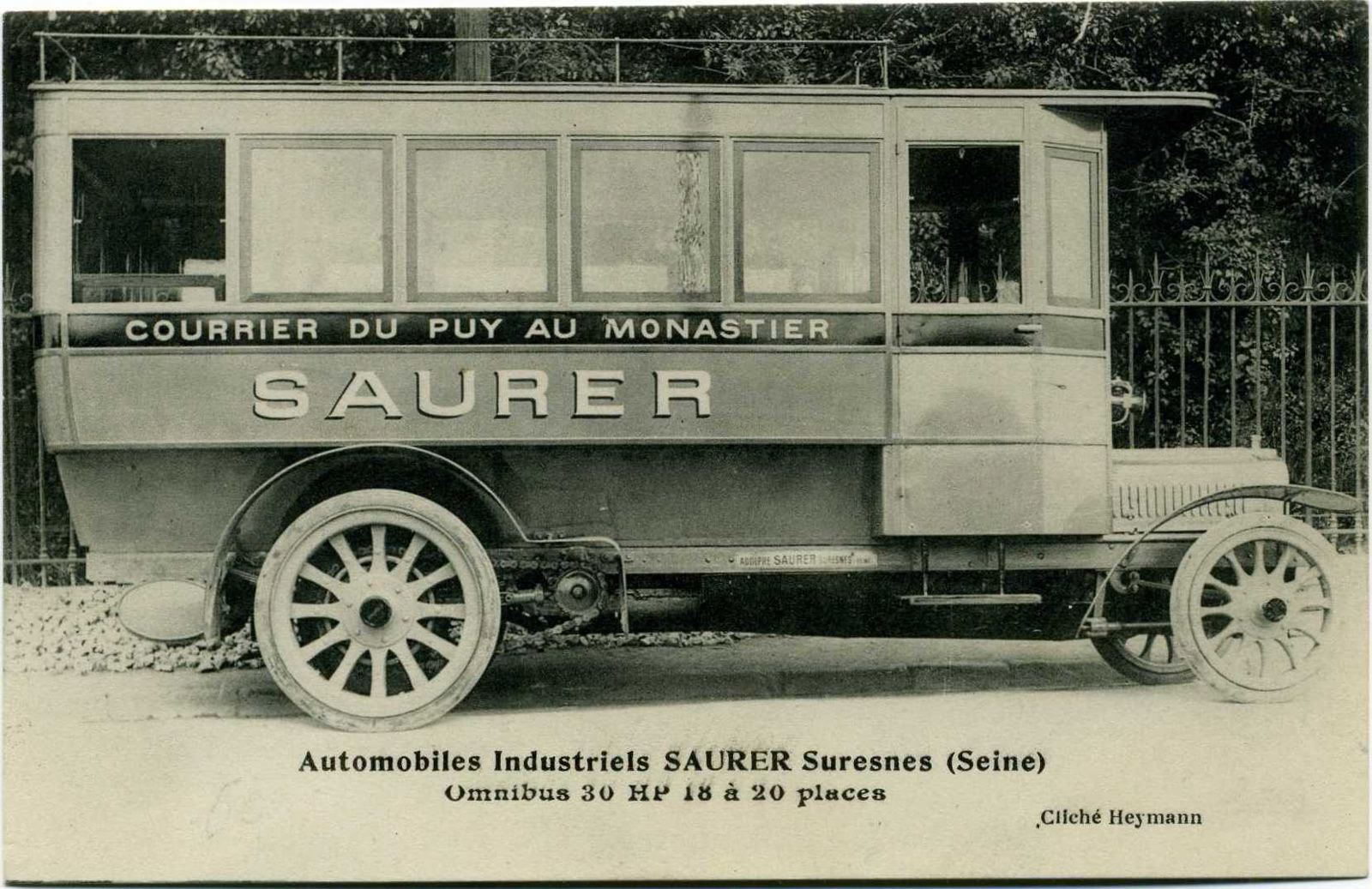 Suresnes - Automobiles Industriels Saurer
