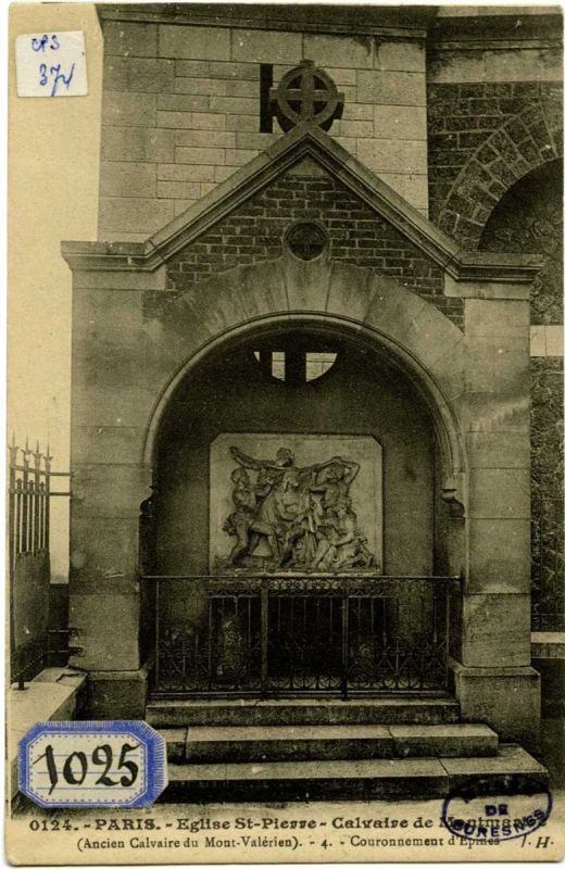 Eglise Saint-Pierre. Calvaire de Montmartre (Ancien Calvaire du Mont-Valérien)