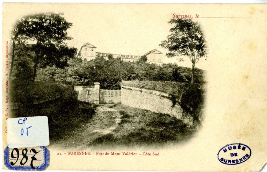 Suresnes. Fort du Mont Valérien. Côté Sud