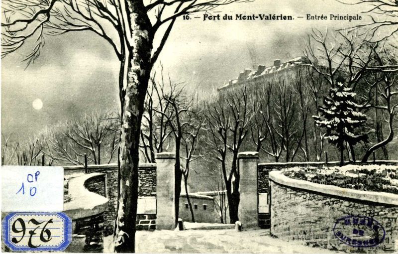 Fort du Mont Valérien. Entrée principale