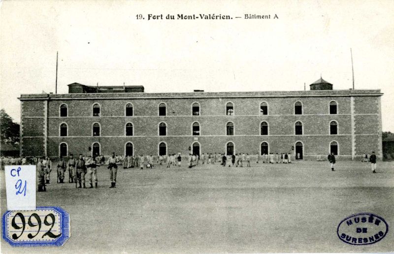 Fort du Mont Valérien. Bâtiment A