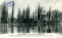 Ile de Puteaux - Crue de la Seine (Janvier 1910) Pavillo...