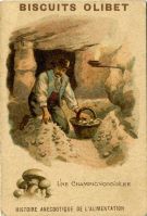 Carte réclame Olibet : Histoire anecdotique de l’alimenta...