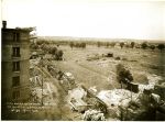 Vue de la Cité-jardins en construction