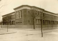 Ecole primaire Aristide Briand de la cité-jardins - Façad...