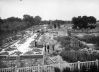 Vue de la cité-jardins en construction - Résidence de per...