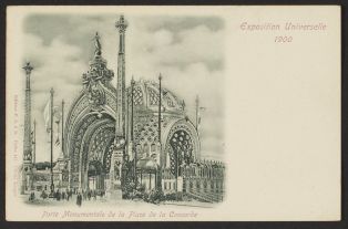 Porte monumentale de la place de la Concorde
