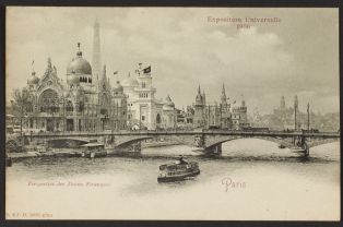 Paris - Perspective des palais étrangers