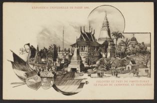 Colonies et pays de protectorat - Le Palais du Cambodge, au Trocadéro