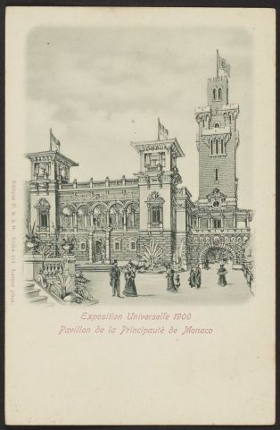 Pavillon de la Principauté de Monaco