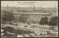 Paris - Hôtel des Monnaies - Façade sur le quai Conti