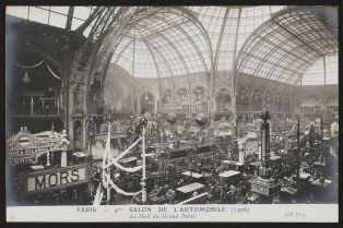 Paris - 9éme Salon de l'Automobile (1906) - Le Hall du Grand Palais