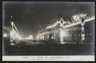 Paris - 9ème Salon de l’automobile (1906) - Le Hall du Grand Palais