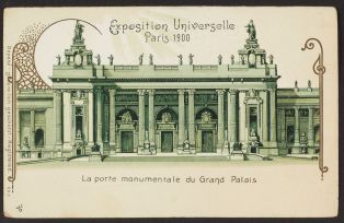 La porte monumentale du Gr'and Palais