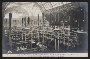 XIIè exposition internationale de l'automobile; du cycle et des sports (décembre 1910)