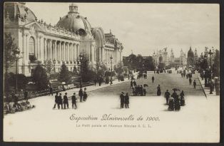 Le petit Palais et l'avenue Nicolas II