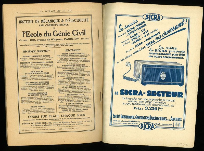 La Science et la Vie n° 153 - Mars 1930
