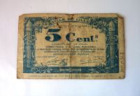 Billet de confiance de 5 centimes de la ville de Lille (T...