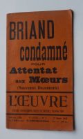 L'Oeuvre - Briand condamné pour Attentat aux Mœurs (Nouve...