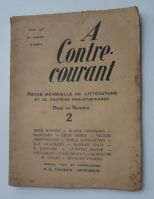 A Contre-courant - Revue mensuelle de littérature et de d...