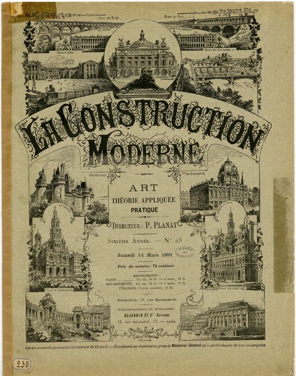 La Construction Moderne - Nº 23
