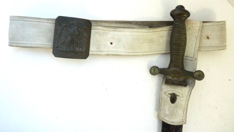 Epée d'infanterie du Commandant Pouey ; © Lucille PENNEL