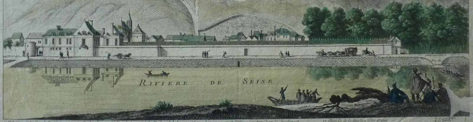 Vue du Mont Valérien ou Calvaire à deux lieux de Paris
