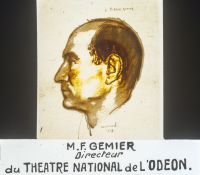 M. F. Gémier. Directeur du Théâtre National de l'Odéon.