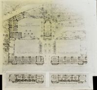 Ecole du plateau Nord : plan du premier étage