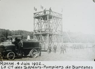 Royan. 4 juin 1922. La compagnie de Suresnes. ; © Jean-Gabriel LOPEZ